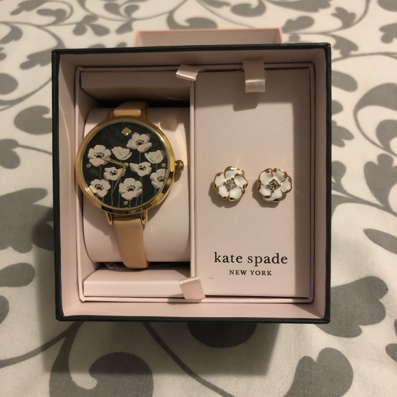 NEW in Box Kate Spade watch and earring set main image 5